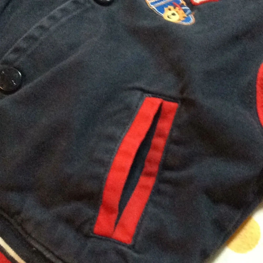 OshKosh Jacket Hooded Zip & Snap front Pockets Size 6-9 mo